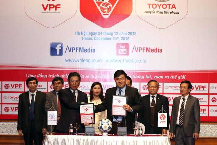 Toyota năm thứ 2 tài trợ cho V-League