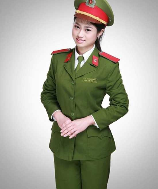 Nữ sinh nổi bật Học viện Cảnh sát
