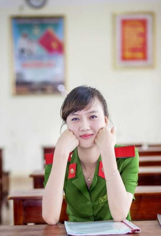 Nữ sinh nổi bật Học viện Cảnh sát