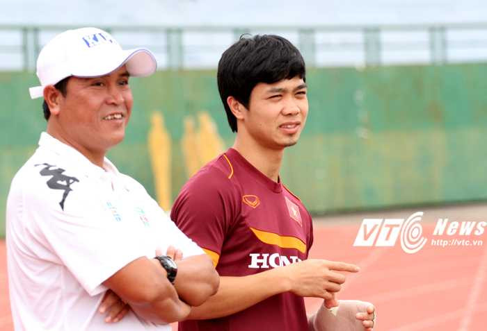 HLV Nguyễn Thanh Sơn đã có kinh nghiệm làm việc với ông Miura (ảnh: Hoàng Tùng)