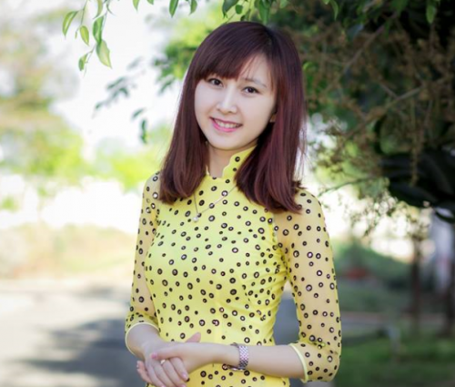 Cô giáo được học trò yêu quý