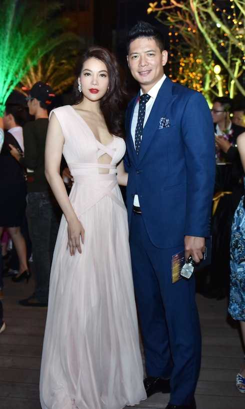 Cô cũng hội ngộ Bình Minh trong sự kiện.