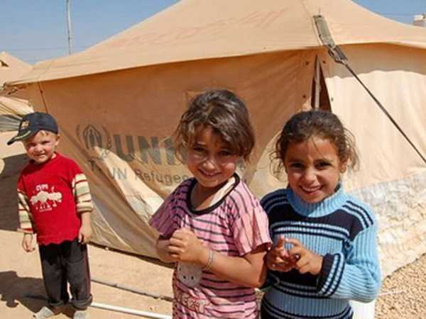 Trẻ tị nạn Syria - Ảnh minh họa