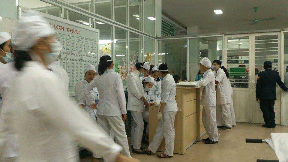 Toàn bộ các bác sỹ được điều động (Ảnh: M.Khang)