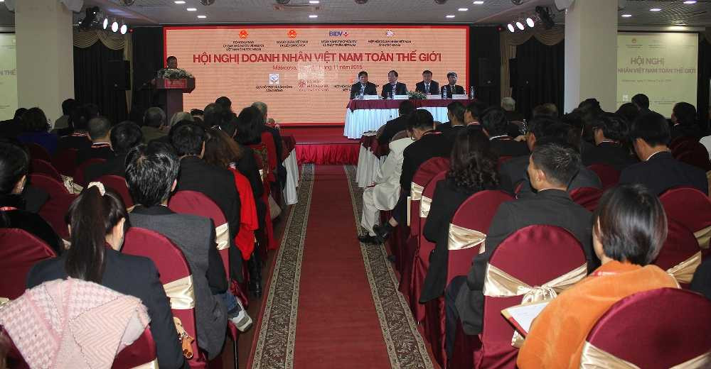 BIDV phối hợp tổ chức Hội nghị Doanh nhân Việt Nam toàn thế giới tại Nga năm 2015