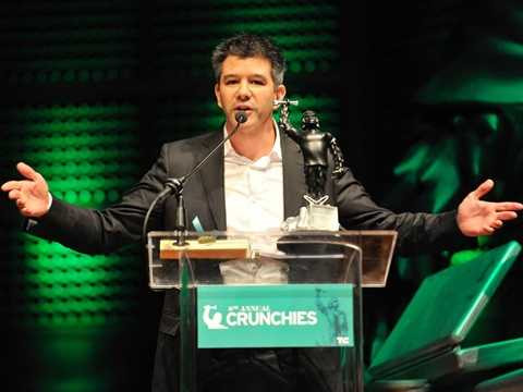 Travis Kalanick rất thành công với dịch vụ Uber