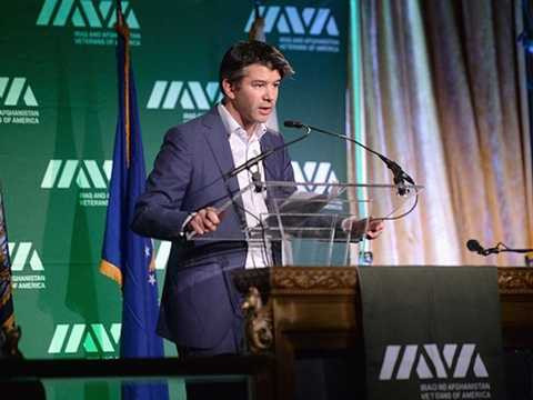 Travis Kalanick tại Hội thảo công nghệ LeWeb