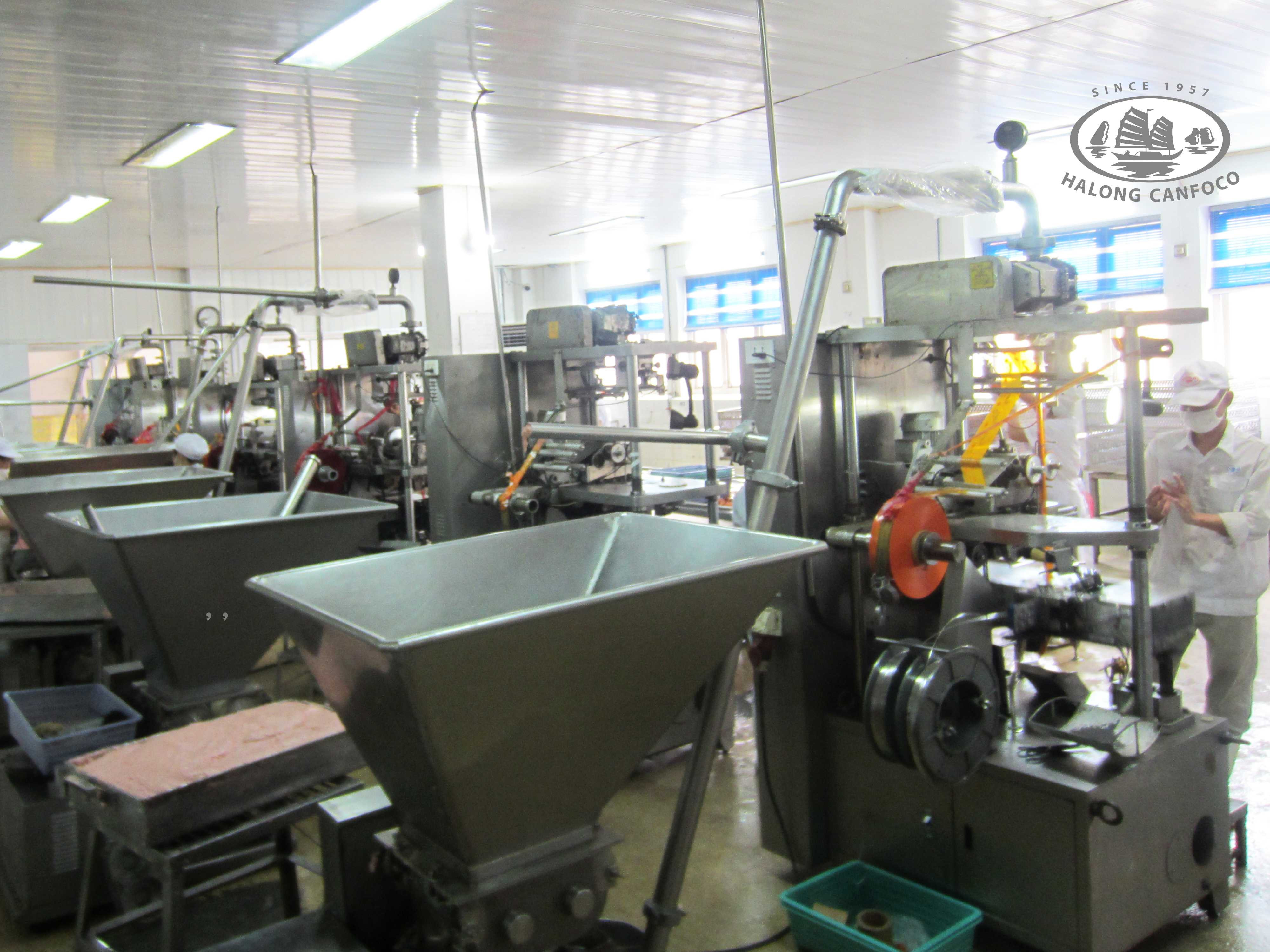 Xúc xích Halong Canfoco: Nguyên liệu nhập ngoại & Công nghệ đóng gói quy chuẩn Châu Âu