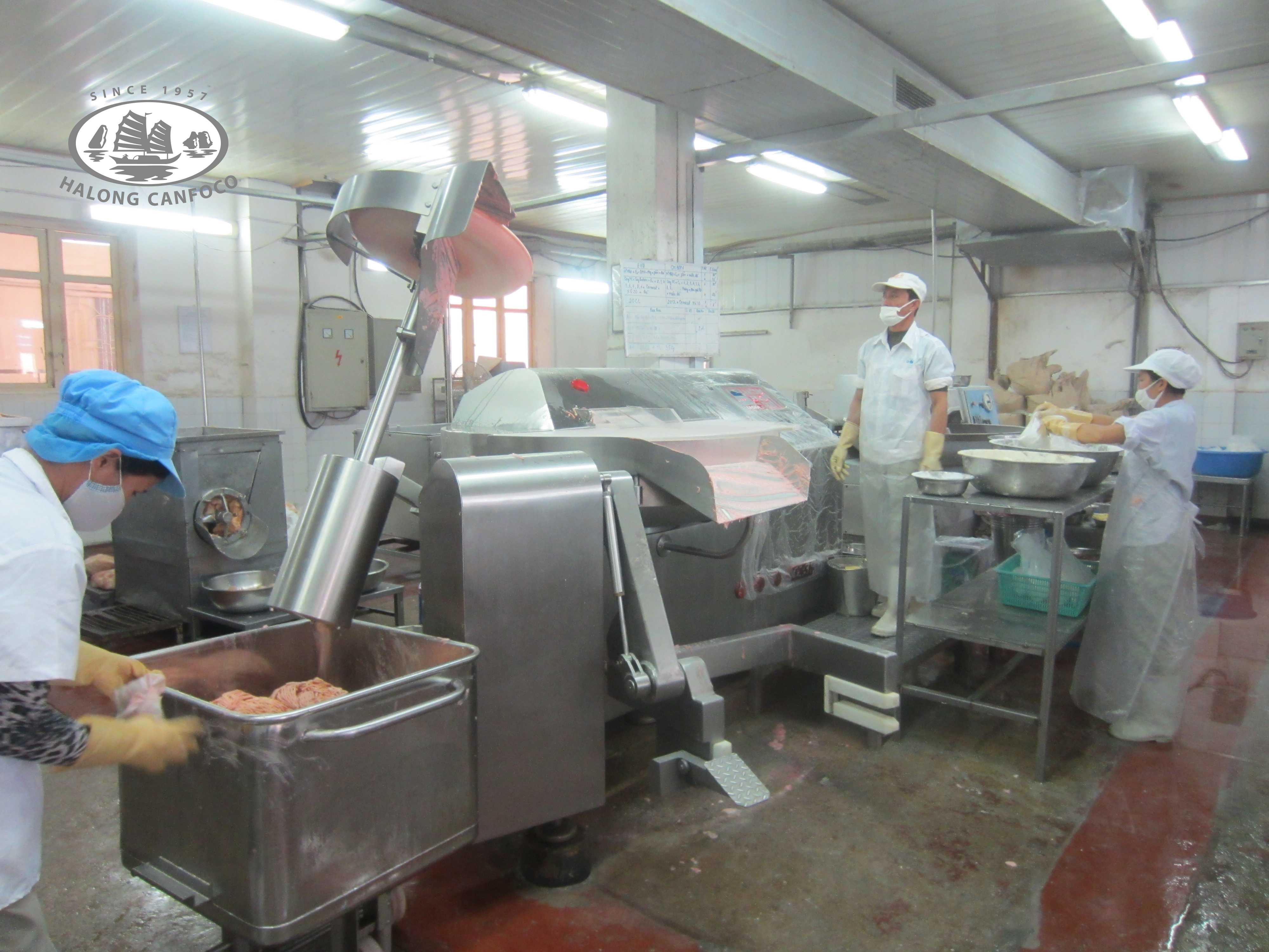 Xúc xích Halong Canfoco: Nguyên liệu nhập ngoại & Công nghệ đóng gói quy chuẩn Châu Âu