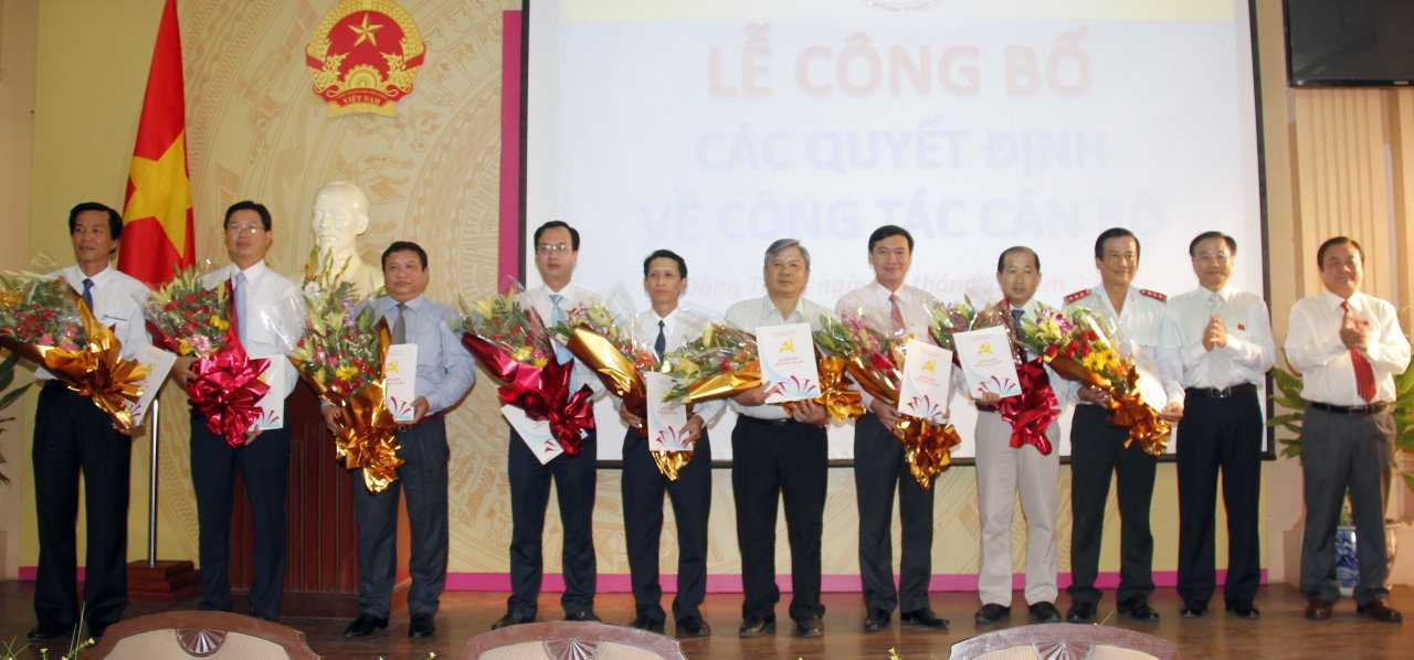 Nhiều cán bộ trẻ được tỉnh Đồng Tháp bổ nhiệm vào các vị trí lãnh đạo sở - Ảnh: cổng thông tin điện tử Đồng Tháp