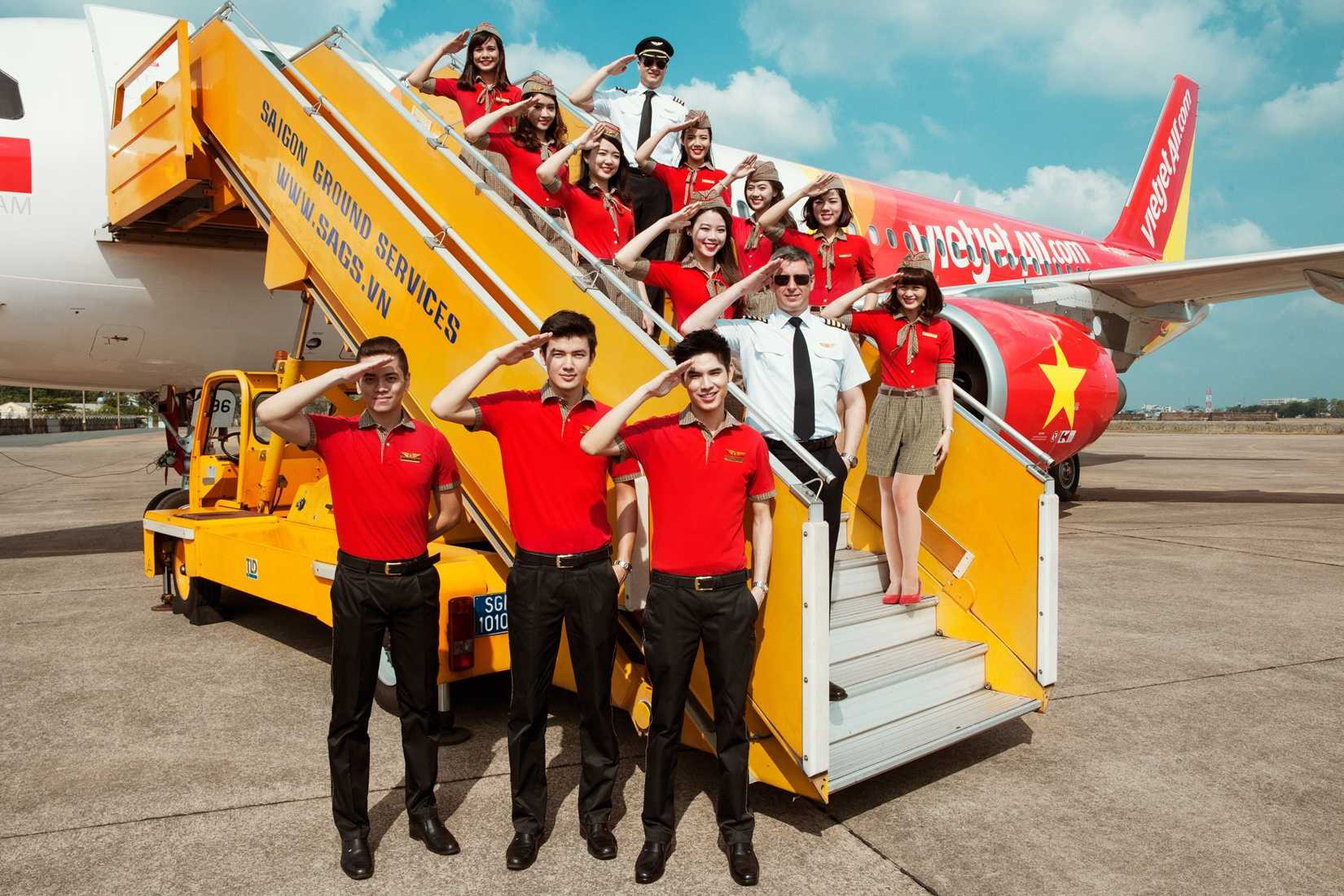 Thỏa ước mơ trở thành tiếp viên hàng không Vietjet
