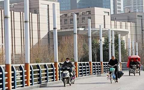 Cây cầu với thiết kế cực độc ở Trịnh Châu 