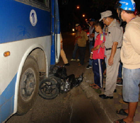 Hiện trường vụ tai nạn