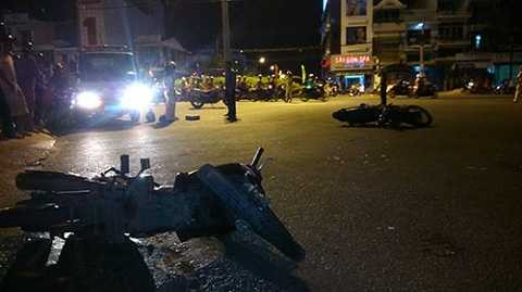 Hiện trường vụ tai nạn