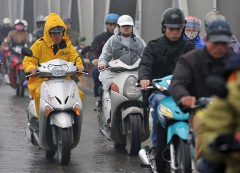 Thủ đô Hà Nội và nhiều địa phương tiếp tục có mưa rét - Ảnh minh họa