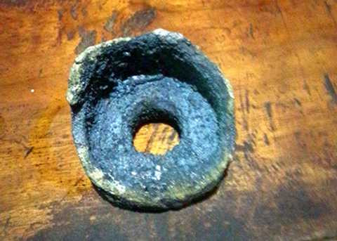 Vật thể lạ rơi xuống xã Tân Hồng (Trấn Yên, Yên Bái). Ảnh: Báo Yên Bái. Vật thể lạ rơi xuống xã Tân Hồng (Trấn Yên, Yên Bái). Ảnh: Báo Yên Bái.