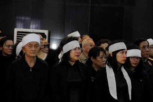 Thượng tướng ra đi là nỗi mất mát quá lớn của gia đình. Ảnh: Thanh Trần.