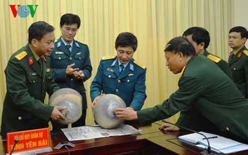 Đoàn công tác kiểm tra 2 khối hình cầu