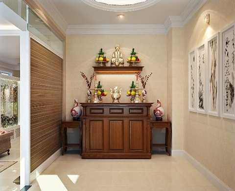 Vị trí đặt bàn thờ có thể mang lại phong thủy tốt cho gia chủ