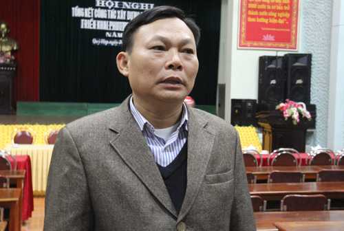 Ông Trương Văn An, Bí thư Đảng ủy xã Hạ Sơn. Ảnh: Hải Bình.