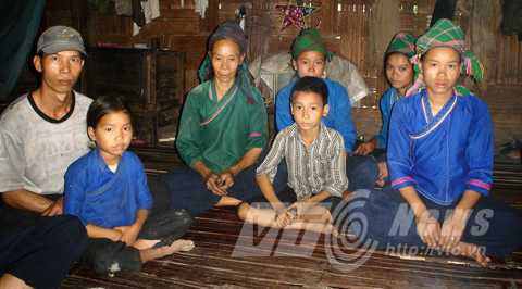 Những người con câm điếc của ông Nùng Seo Sấn