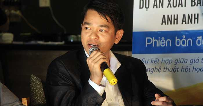 Ông Nguyễn Văn Cường, giám đốc Công ty Cổ phần sách MCBooks là người đề ra ý tưởng của dự án này