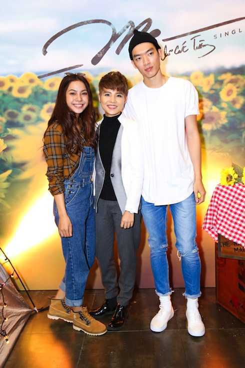 Tee La Ý Nhi và Brian Trần, hai nhân vật trong MV 'Mơ' của Vũ Cát Tường.