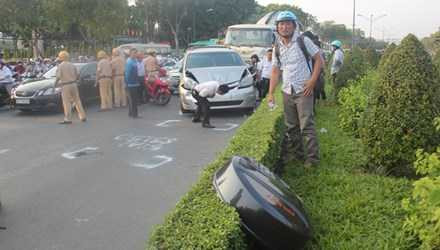 Hiện trường vụ tai nạn