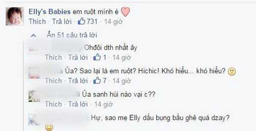 elly trần sinh con thứ 2 