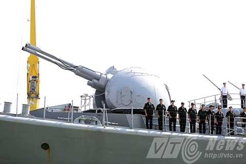 Sức mạnh, của đội tàu, Hải quân Nga, đến Đà Nẵng, chiến hạm, Bystryi, Boris Butoma, Altau