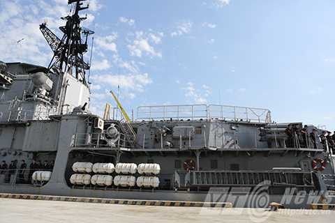 Sức mạnh, của đội tàu, Hải quân Nga, đến Đà Nẵng, chiến hạm, Bystryi, Boris Butoma, Altau