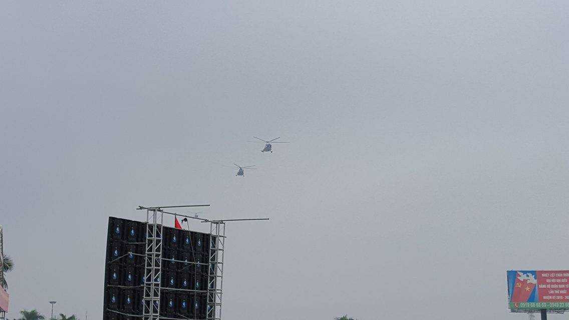 Ảnh: Diễn tập hoành tráng bảo vệ Đại hội Đảng XII