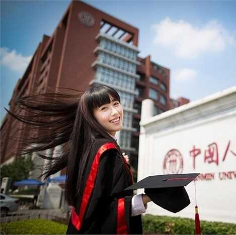 mỹ nhân xinh đẹp ở các trường đại học Trung Quốc