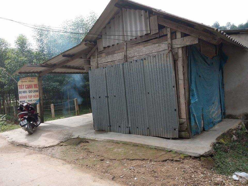 Ngôi nhà nơi xảy ra sự việc.