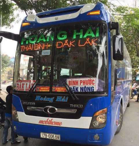 Chiếc xe khách bị đánh cắp