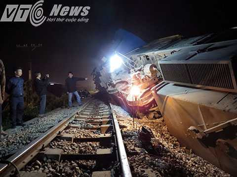 Hiện trường vụ tai nạn đường sắt kinh hoàng - Ảnh MK