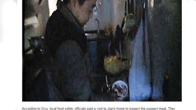 Kinh dị thịt heo phát sáng ở Trung Quốc