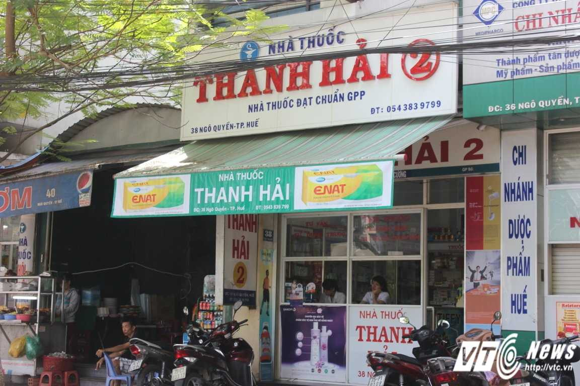 Nhà thuốc Thanh Hải 2 đại lý được ủy quyền cung ứng nấm lim xanh của công ty Tiên Phước tại Huế.