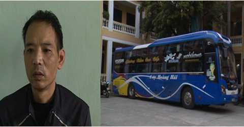 Đối tượng Vũ Văn Han và tang vật của vụ án (Ảnh: Việt Anh)