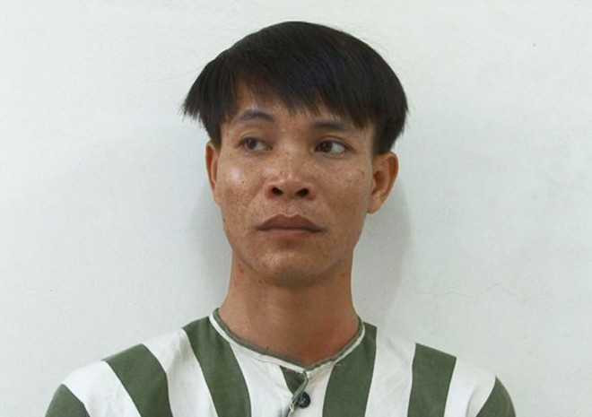 Phạm Văn Thảo tại cơ quan điều tra. Ảnh: N.T