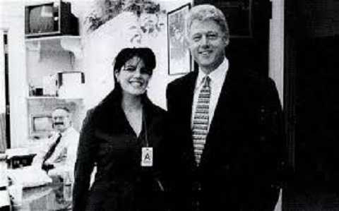 Cựu tổng thống Tổng thống Bill Clinton và Lenwinsky