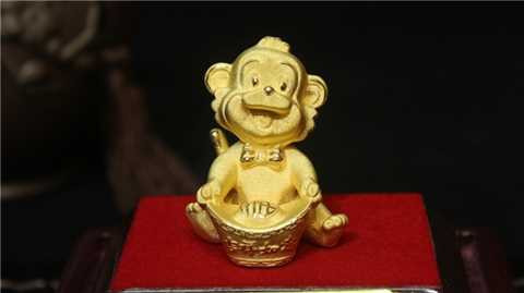 Tượng khỉ giữ tiền 