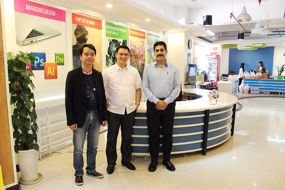 Đại diện VTC Academy và học viện Mages