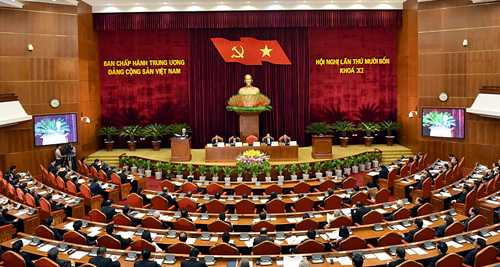 Hội nghị Trung ương lần thứ 14. Ảnh: VGP