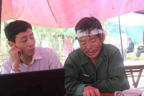 Ông Thịnh chia sẻ câu chuyện về người con xấu số với phóng viên VTC News