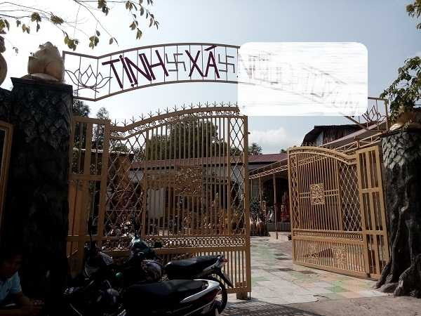 Tịnh xá N.T, nơi xảy ra vụ việc