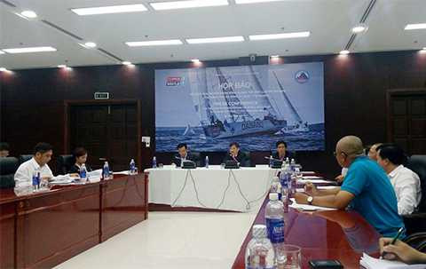 đua thuyền buồn Quốc tế, Clipper 2015-2016, Đà Nẵng, Họp báo