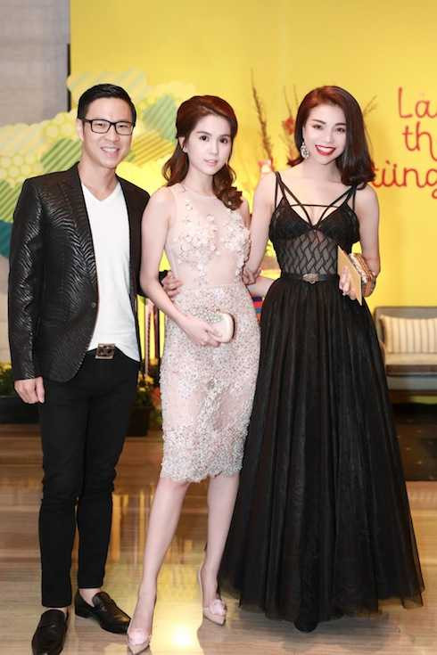 Trà Ngọc Hằng 'gây choáng' với váy xuyên thấu quá gợi cảm