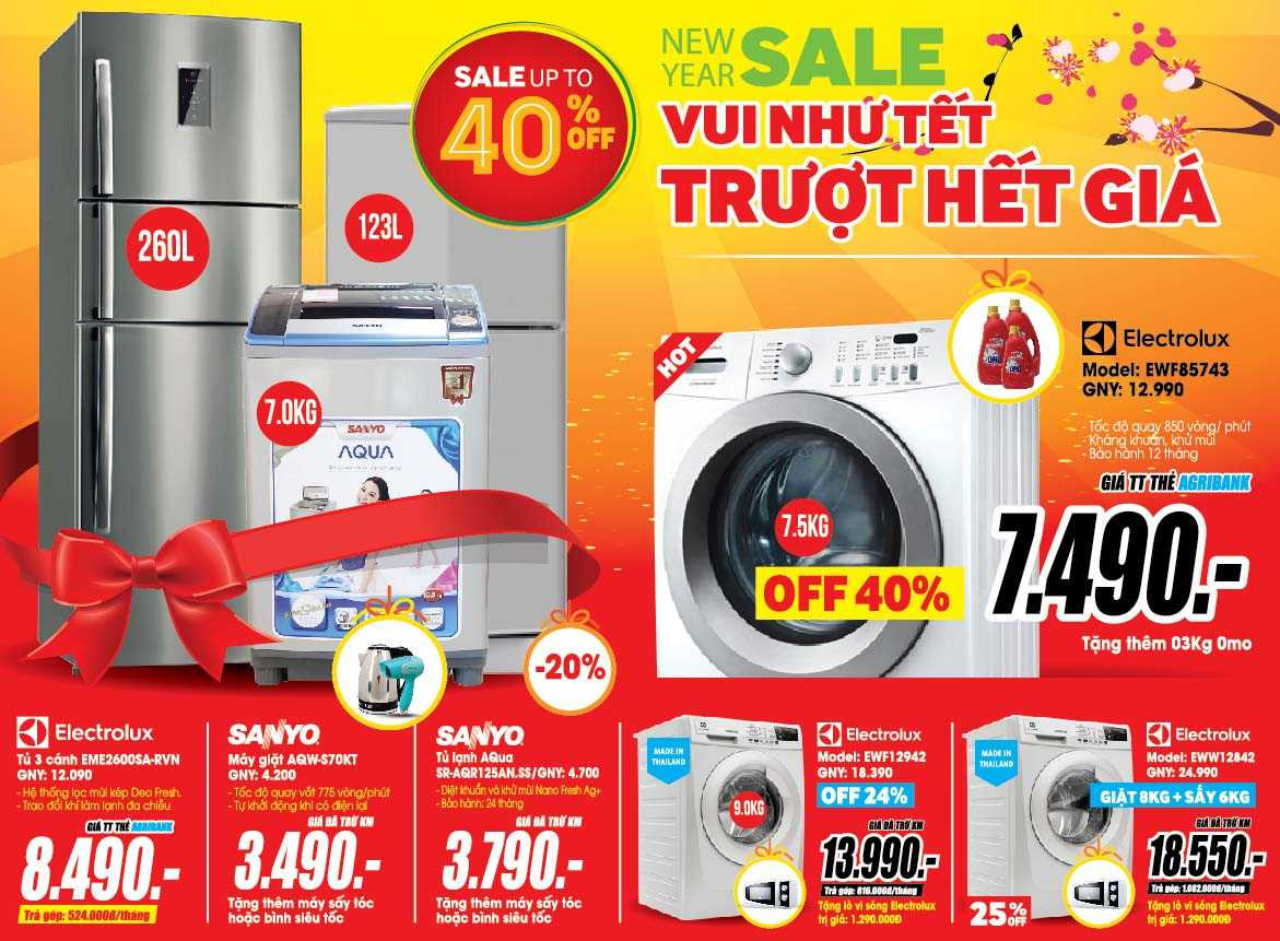 Media Mart sập giá 10.000 sản phẩm đón tết Bính Thân 2106