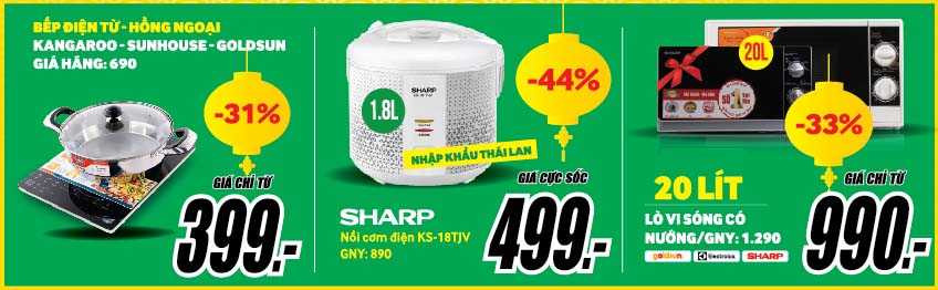 Media Mart sập giá 10.000 sản phẩm đón tết Bính Thân 2106